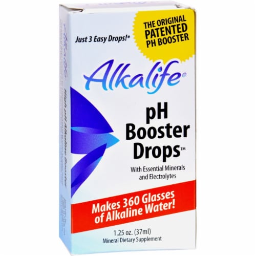 Alkalife Alkaline Booster Liquid Drops - 1.25 fl oz Perspective: front