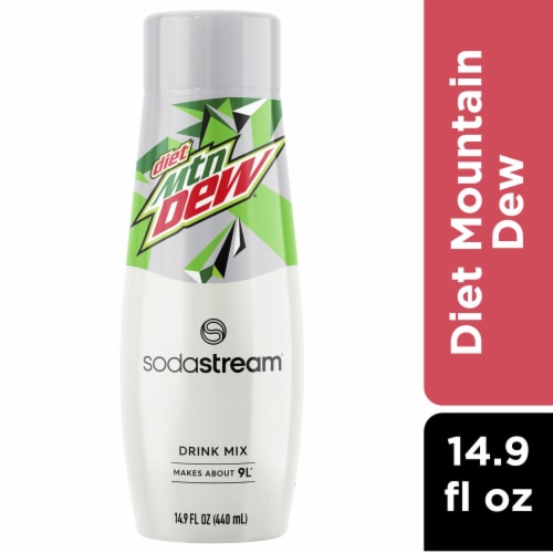 Sodastream Diet Mountain Dew Perspective: front