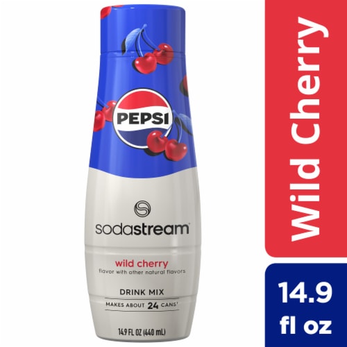 SodaStream® Pepsi Wild Cherry Drink Mix Perspective: front