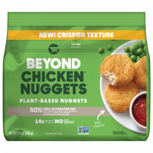 Beyond Chicken® Nuggets Plant-Based Nuggets Perspective: front
