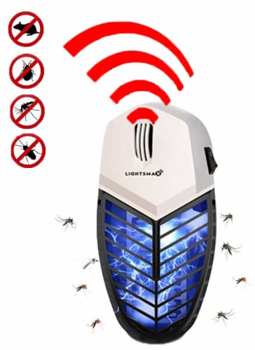 Dual Function Ultrasonic Pest Repeller Mosquito Zapper Plug in Reject Rodent  Cockroach Spider, 1 unit - Fry's Food Stores