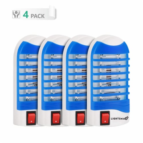 Indoor Insect Killer, Plug-in Bug Zapper Electric Mosquito Killer Lamp with  Light Sensor -4PK, 4 units - Kroger