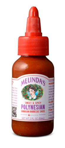 Melinda's® Sweet & Spicy Polynesian Hawaiian Style Barbecue Sauce Perspective: front