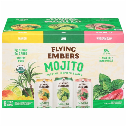 Flying Embers Mojito Variety Pack Perspective: front