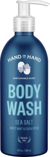 Hand in Hand Sea Salt Body Wash Perspective: front