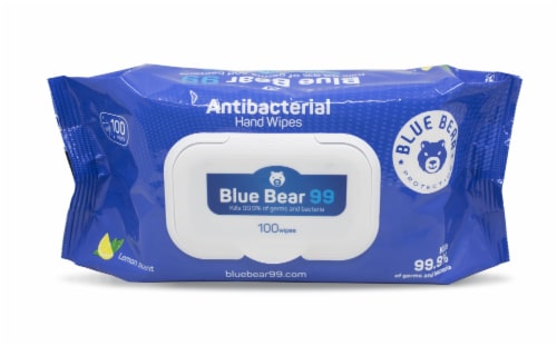 Antibacterial Wipes - (4) 100 Sheet Packs Perspective: front