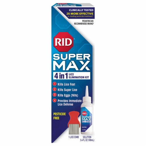 RID® Super Max Lice Elimination Kit Perspective: front