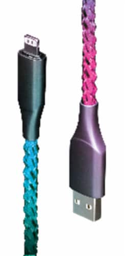 Helix Lucid Charge LED Car Charger Perspective: front