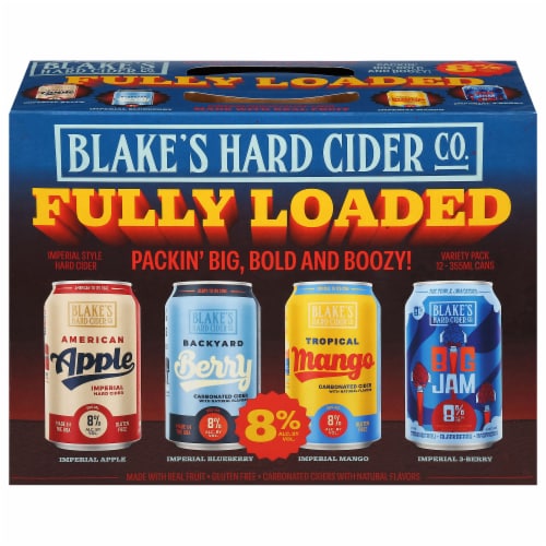 Blake's Hard Cider Co. Imperial Style Hard Cider Variety Pack Perspective: front