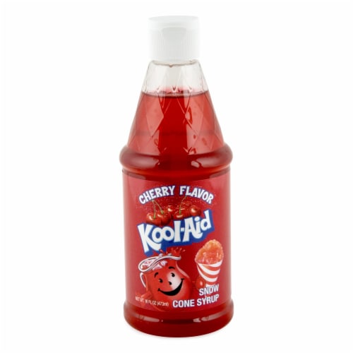 Kool-Aid™ Cherry Flavor Snow Cone Syrup Perspective: front