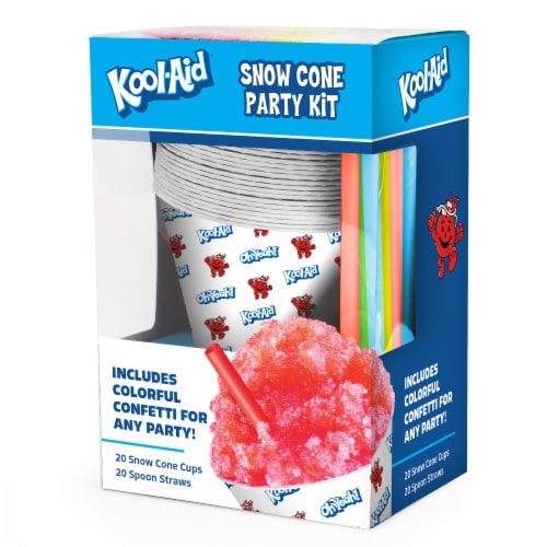 Kool Aid Snow Cone Party Kit Perspective: front