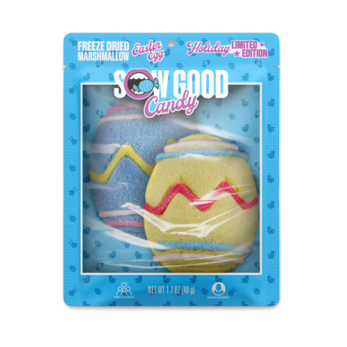 Sow Good Freeze Dried Easter Egg Candy Perspective: front