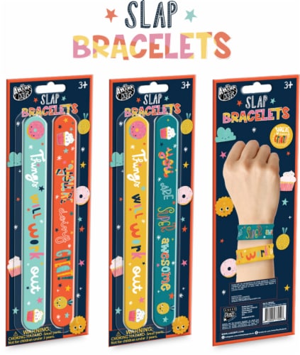 Anker Art Slap Bracelets Perspective: front