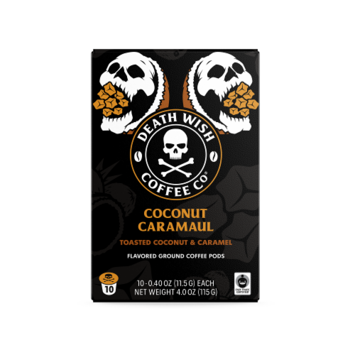Death Wish Coconut Caramel Perspective: front