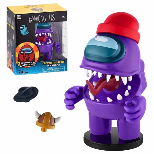 among us figure with stamper