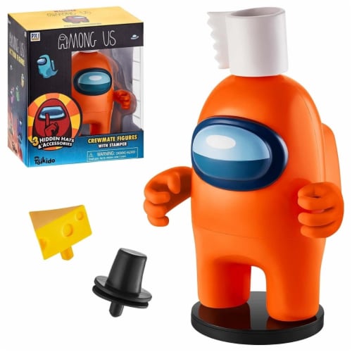 among us figure with stamper
