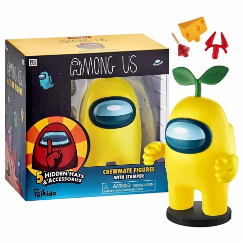 among us figure with stamper