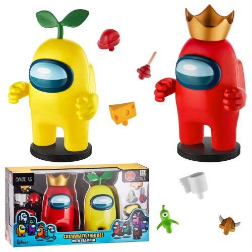 among us figure with stamper