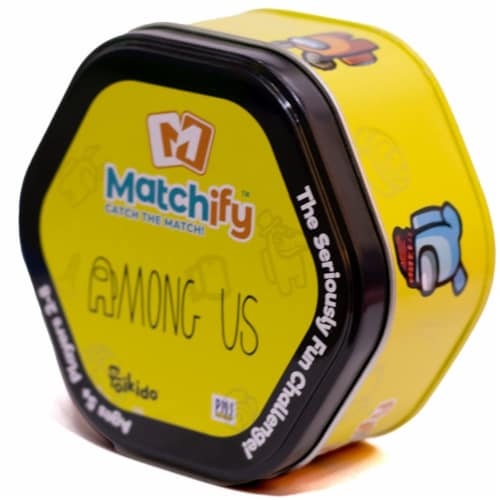 Matchify Among Us Party Card Game Catch The Match Spot Shout It Out PMI International Perspective: front