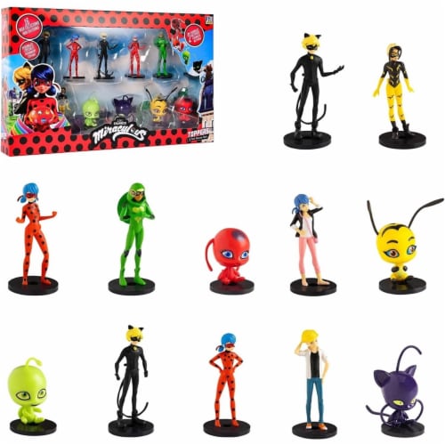 Miraculous Ladybug Pencil Toppers 12pk Rena Rouge Character Favors