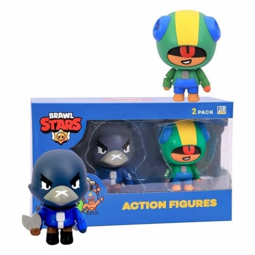 Brawl Stars Leon & Crow Legendary Daggers Fighters Brawler Figure Set PMI International, 1 unit