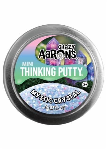 Crazy Aaron's® Mystic Crystal Mini Thinking Putty Tin Perspective: front