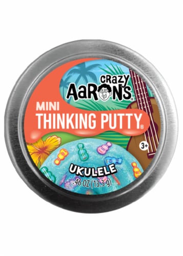 Crazy Aaron's® Mini Thinking Putty® Ukulele Perspective: front