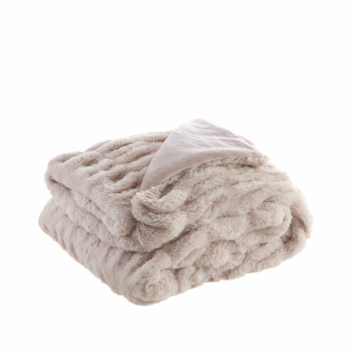 Faux fur cascade throw new arrivals