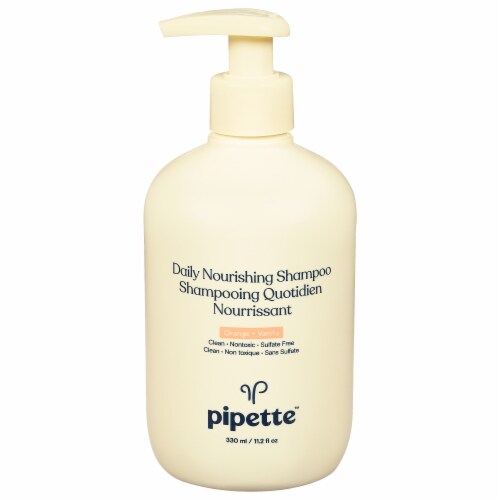 Pipette™ Orange + Vanilla Daily Nourishing Shampoo Perspective: front