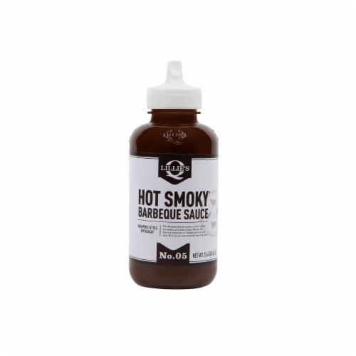 Lillie's Q No. 05 Hot Smoky® Barbecue Sauce Perspective: front