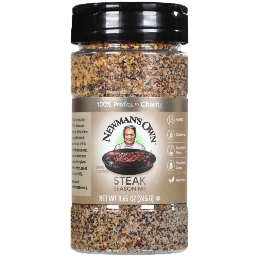 Newman's Own™ Steak Seasoning Perspective: front