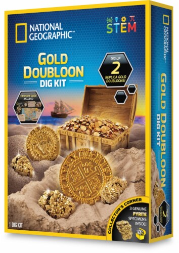 National Geographic ™ S.T.E.M. Gold Doubloon Dig Kit