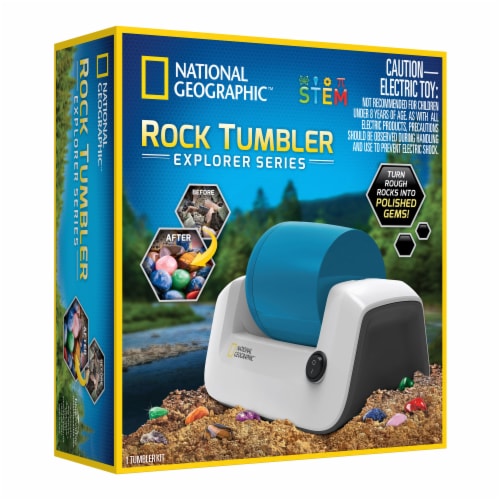 National Geographic Explorer Series Rock Tumbler Kit Perspective: front