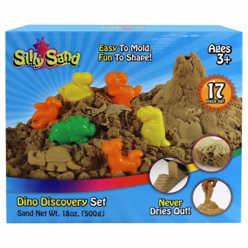 Big Time Toys Silly Sand™ Dino Discovery Set Perspective: front