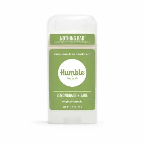 Humble Deodorant Stick Lemongrass & Sage Perspective: front