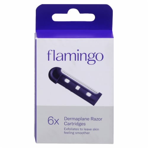 Flamingo Dermaplane Razor Cartridges Perspective: front