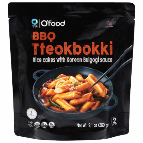 O'Food BBQ Tteokbokki Perspective: front