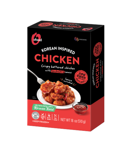 O'Food Korean Chicken Gochujang Perspective: front