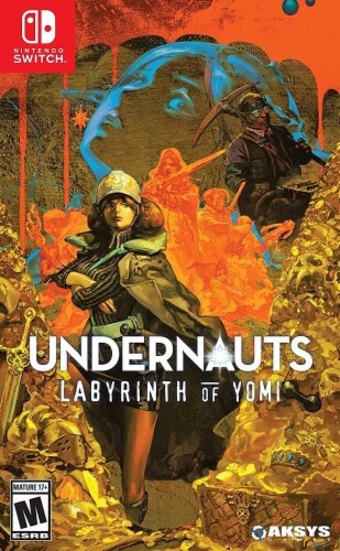 Undernauts: Labyrinth of Yomi (Nintendo Switch) Perspective: front