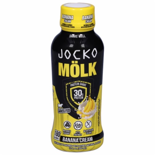 Jocko Banana Protein Molk Perspective: front
