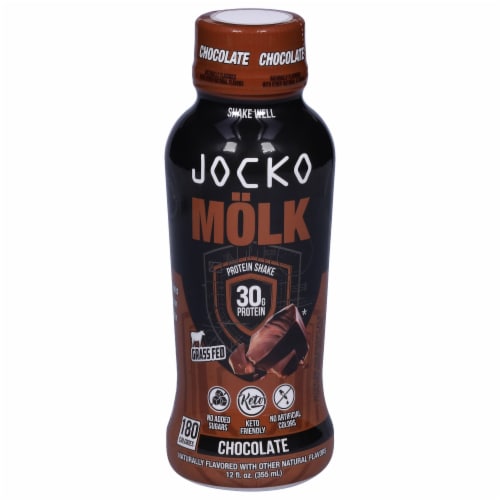 Jocko Chocolate Protein Molk Perspective: front