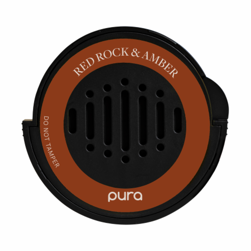 Pura Red Rock & Amber Car Fragrance Perspective: front