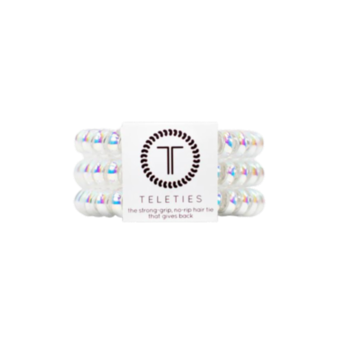 Teleties Small - Peppermint Iridescent Perspective: front