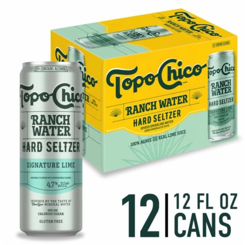 Topo Chico Ranch Water Gluten Free Hard Seltzer