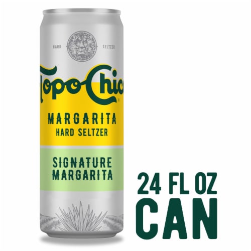 Topo Chico® Signature Margarita Hard Seltzer Single Can Perspective: front
