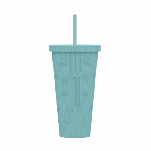 Vessel Mermaid Scale Tumbler - Blue Perspective: front