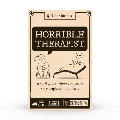 Exploding Kittens® Horrible Therapists™ NSFW Perspective: front