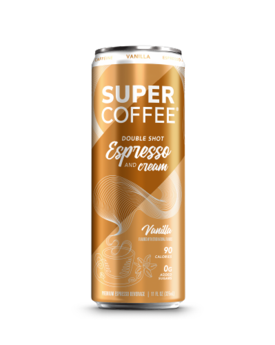 Super Coffee® Double Shot Espresso And Cream Perspective: front