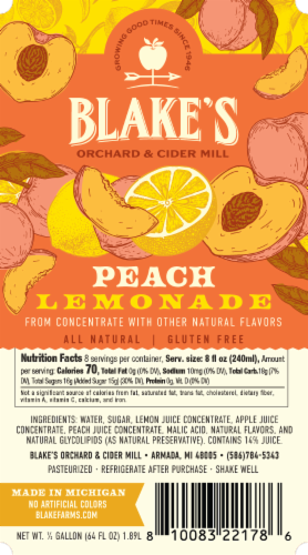 Blake's Peach Lemonade Perspective: front