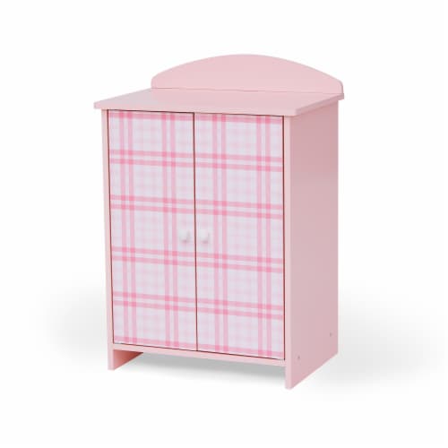 Sophia's Aurora Princess Armoire, Robe, Slippers for 18  Dolls, Pink Perspective: front